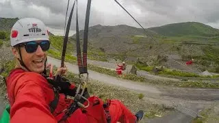 LONGEST ZIP LINE IN EUROPE!! | With Sam & Dan Taipale | #MovingSamsWay