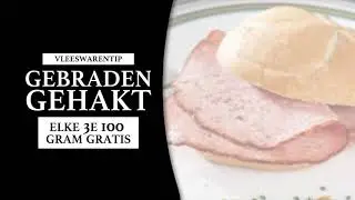 Gebraden gehakt!