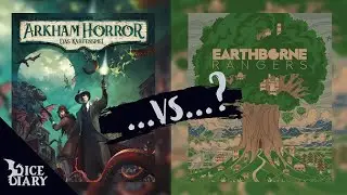 Arkham Horror LCG oder Earthborne Rangers - Welches Kartenspiel darf bleiben?