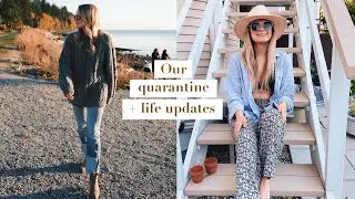 LIFE UPDATE | Quarantine + mini second hand haul | Andrea Clare
