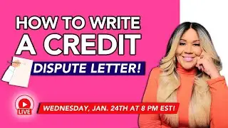 How to Write a Credit Dispute Letter! Credit Repair! Delete a Collection! Delete Negative Accounts!