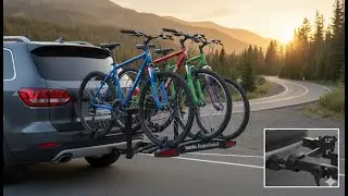 Yakima DoubleDown 4 Bike Rack Review | 4-Bike Hitch Carrier, Anti-Sway, Tilting & Folding Arms