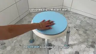 Whlicks Swivel Shower Stool Review | Safe & Adjustable Bath Chair