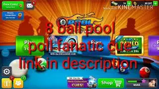 8 ball pool (pool fanatic cue) link in description