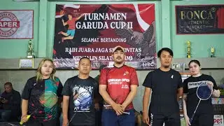 DENI & NENG 🆚 RIA & MEDA // KLS MIX DOUBLE  TOURNAMEN BADMINTON GARUDA CUP II 2026