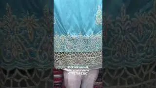 Quality Silk and silk George #George fabric #marketvlog