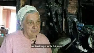 Ukraine: Visit houses destroyed during the hostilities in Chernihiv.