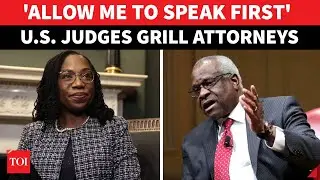 &lsquo;U.S. CONG IMPOSING OWN POLICIES&rsquo;: Justice Thomas Brutally GRILLS Attorney In Fiery SC Hearing