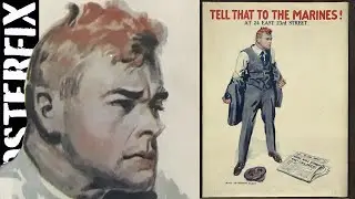 FLAGG Tell That to the Marines! Linen backed