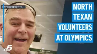 North Texas man volunteers at 3rd Olympics | NBC DFW