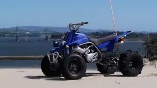 4mil Banshee doing Widowmaker @ Winchester Bay Oregon.