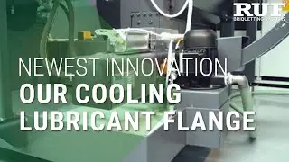 Our Newest Innovations: The Cooling Lubricant Flange for Briquetting Grinding Sludge
