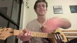 ARCTIC MONKEYS - BODY PAINT GUITAR TUTORIAL (FULL CHORDS)