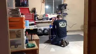 Predator 1800 Ice Auger Machine assembly