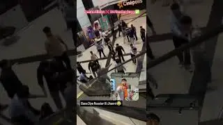 aman baisla vs dhirumonchik fight #amanbaisla #dhirumonchik #fight #mall #newlafda #news #roast