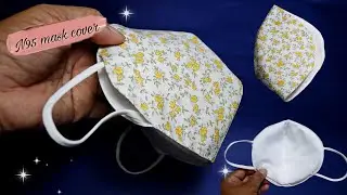 n95 mask cover|allergic to mask making ideas|diy tutorial|Maejam maaja