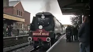 Locomotive 34007 final weekend on Mid Hants Railway