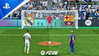 Fc26 Real Madrid vs Barcelona El Clasico | Penalty Shootout  Mbappe vs Yamal