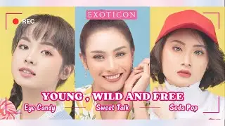 SOFTLENS EXOTICON - SWEET TALK , SODA POP , EYE CANDY