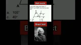 Math puzzle #geometry #mathsmastery