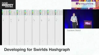 СНГ 2016, вторник, 7 июня. Разработка для Swirlds Hashgraph. Лимон Бэрд.