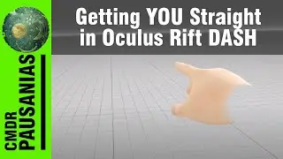 Elite Dangerous - VR - Getting YOU Straight in Oculus Rift DASH Using the Grid