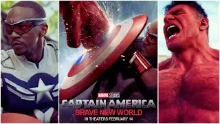 Captain America Brave New World Red Hulk 4K Trailer