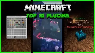 📌TOP 10 MEJORES PLUGINS para SERVIDOR SURVIVAL de MINECRAFT 🔥 (Angelchest, Jobs, Quests..)