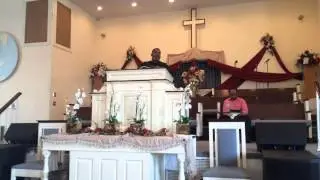 Apostle Alexander Thompson preaching part 1