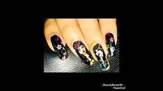 BeautyBigBang XL025 Stamping plate review & Swatches/reverse stamping nail art/BeautyBeam86