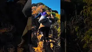 Watch our Full Video Hike in Mt Batulao #youtubeshorts #couplevolgs #hikinglovers #mountain #hikers
