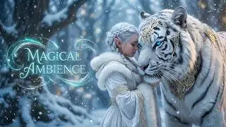 Winter in the Divine Elf Kingdom ❄️ 4K Fantasy Visual ASMR