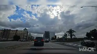 Hsky drive LA welcome to Monterey Park CA USA