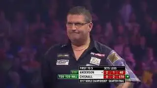 CLASSIC MATCHES | Dave Chisnall V Gary Anderson - 2017 World Darts Championship - Part 2