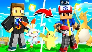 I BECAME ASH KETCHUM In PIXELMON!