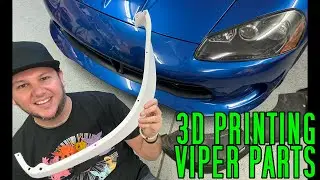 3D Printed Dodge Viper TA Aero