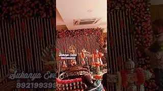 Real Flower Decoration For Naming Ceremony | Name Reveal Ideas | Balloon Decoration  #ytshorts