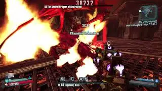 Borderlands 2 Melee Zero vs Ancient Dragons L80 2mins 41secs