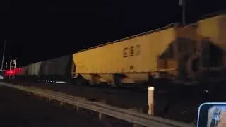 CSXT 5317 CN B781 at Ladysmith on 3-5-24