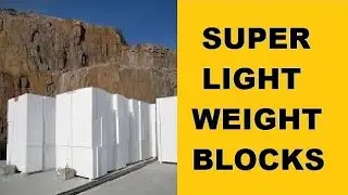 what about super light weight blocks I by civil engineering with tariq