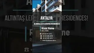 🌅 Entdecken Sie Altıntaş LEED Certified Residences in Antalya