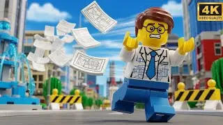 LEGO City Architect: Blueprints Flew Away in Wind! 📄🌬️