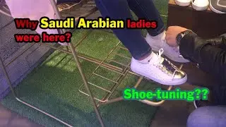 What would Shoeperman do : shoetuning in Insadong, Seoul 040219 shorts