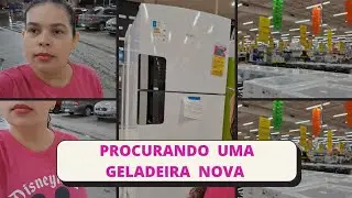 A GELADEIRA PIFOU 😬 COMPRANDO UMA GELADEIRA NOVA