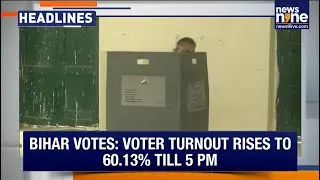Top Headlines : Bihar Votes Big! 60.13% Turnout | Karnataka Farmers vs Centre Heat Up | News9
