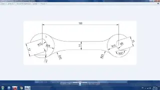 HOW to draw a mechanical wrench Autocad 2D