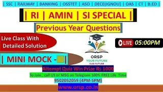 | RI | AMIN | SI SPECIAL | MINI MOCK 4 | ORSP |