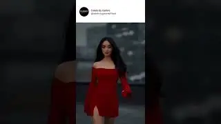In a stunning red bodycon with bold off-the-shoulder sleeves and a sultry slit, she owns the night.