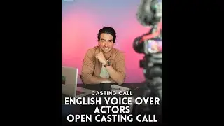 🎙️✨ CASTING CALL English Voice Over Talent Wanted! 🎧🗣️