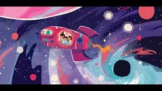 Kid story telling:There's a Hole in my Galaxy . Free children book. Level 4 english.